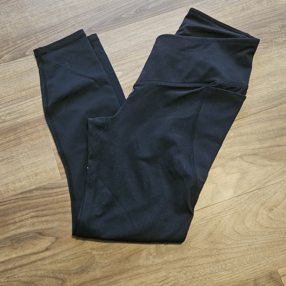 Fabletics Cross Over Black Leggings